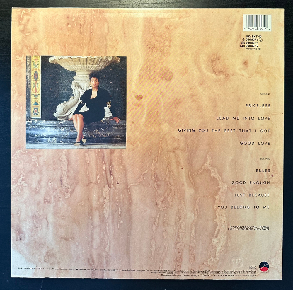 Anita Baker - Giving You The Best That I Got (Европа 1988г.)