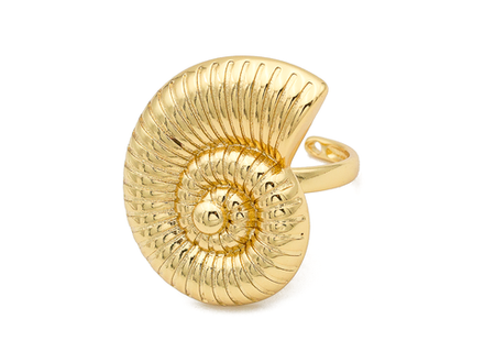Кольцо "Ракушка аммонита" 29мм
