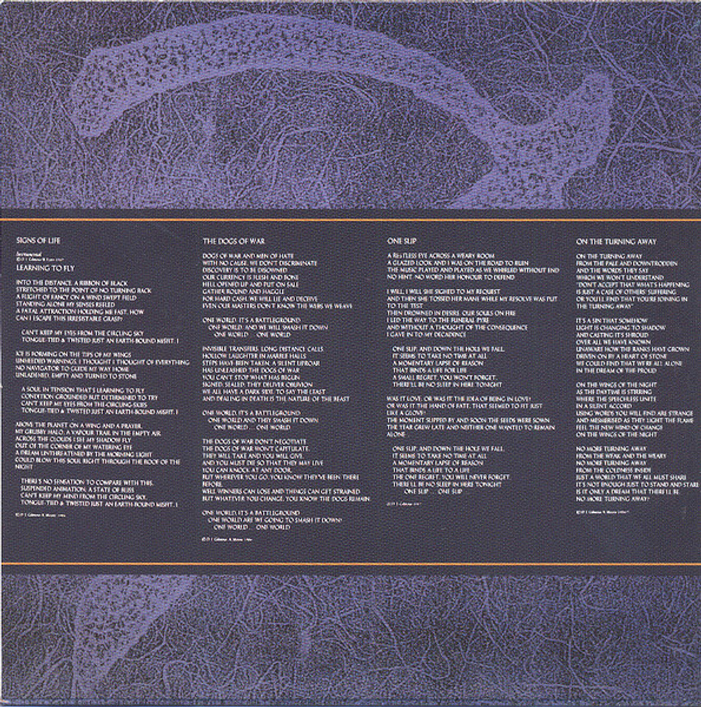 Pink Floyd / A Momentary Lapse Of Reason (Mini LP CD)