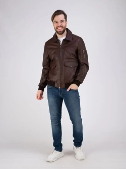 Куртка кожаная из натуральной кожи Турция
