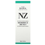 Cos De BAHA, NZ, никотинамид 20 и цинк PCA 4, 30 мл (1 жидк. унц.)