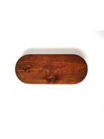 Поднос деревянный овальный