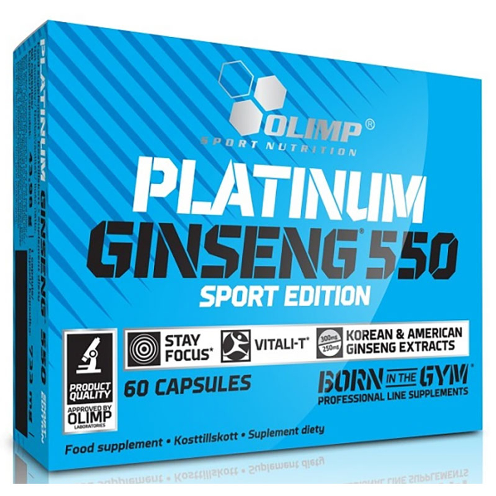Olimp Platinum Ginseng 550 Sport Edition (60 капс.)