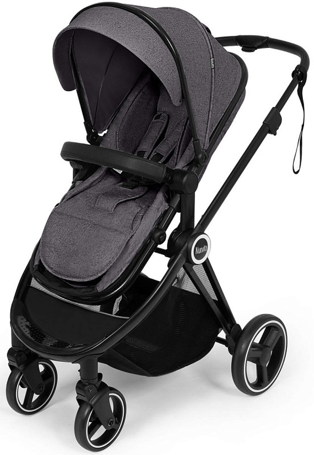 Детская коляска Nuovita Luno 2 в 1 Grigio/Серый