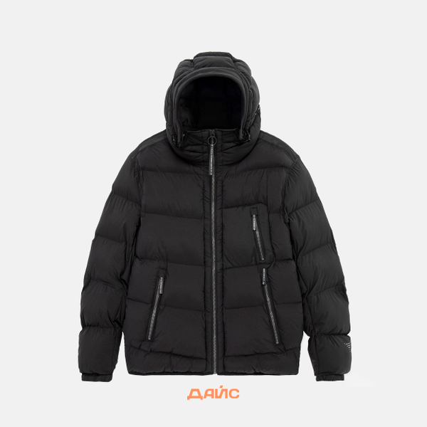 Пуховик мужской Krakatau Qm559-1 Rook Hooded Puffer Jacket артикул:Qm559-1 - купить в магазине Дайс