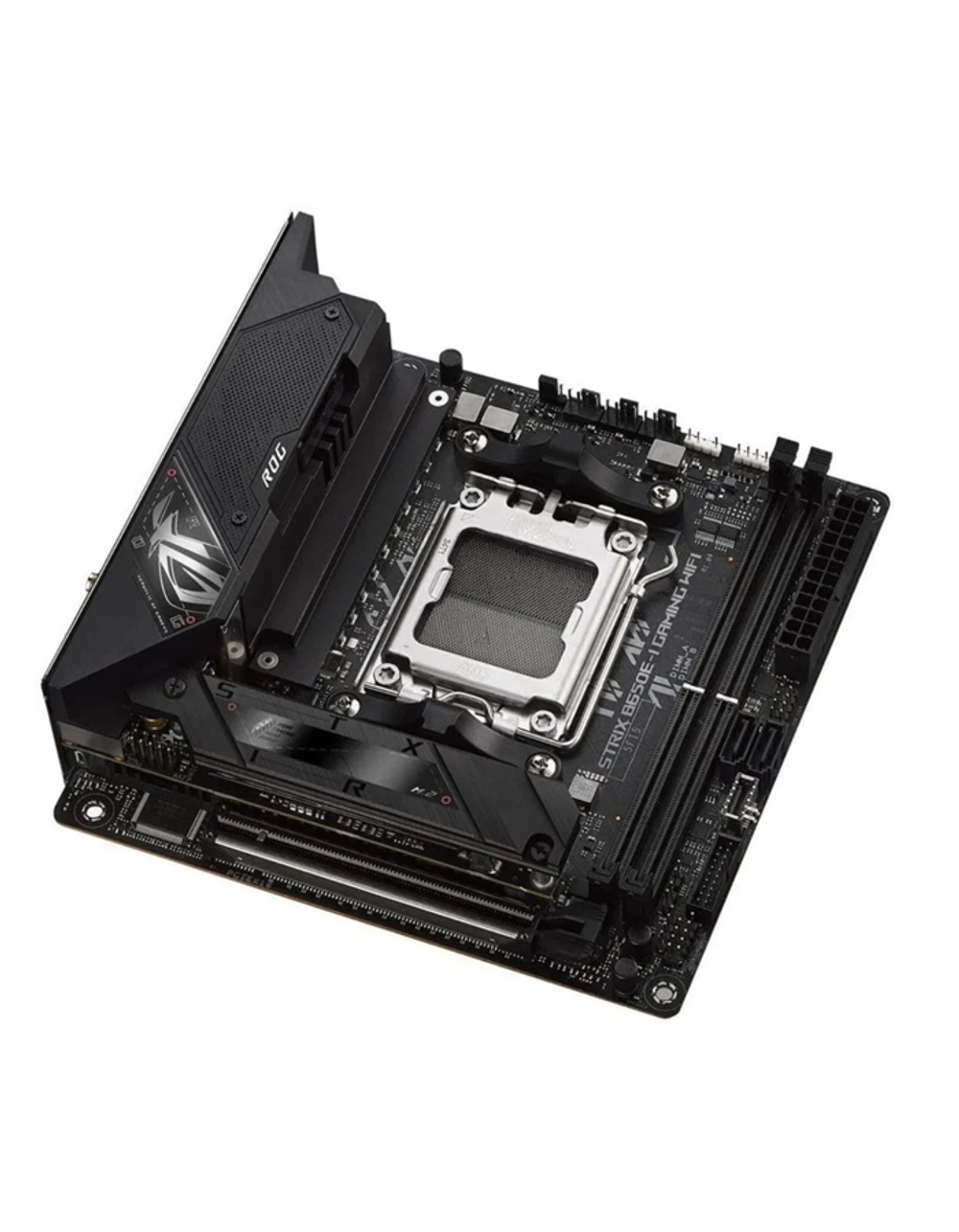 ASUS ROG STRIX B650E-I GAMING WIFII, AM5, B650, 2*DDR5, 2*SATA, 2*M.2, 4*USB 3.2, 2*USB 2.0, Type-C, 1*PCIx16, HDMI, mITX; 90MB1BI0-M0EAY0
