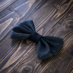 черный бант для платья