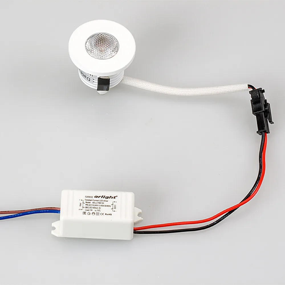 Светодиодный светильник LTM-R35WH 1W Warm White 30deg (Arlight, IP40 Металл, 3 года) 020753