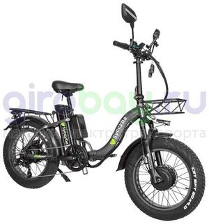 Электровелосипед Syccyba F11 Pro Dual 48V/23Ah (полный привод) - Серый обод фото №2