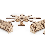 Сборная деревянная модель «GAMESET - Домино Мексиканский поезд» (EWA)