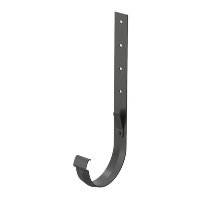 Кронштейн желоба металлический Lux, графит