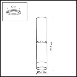 Потолочный светильник ODEON LIGHT 7135/8CL