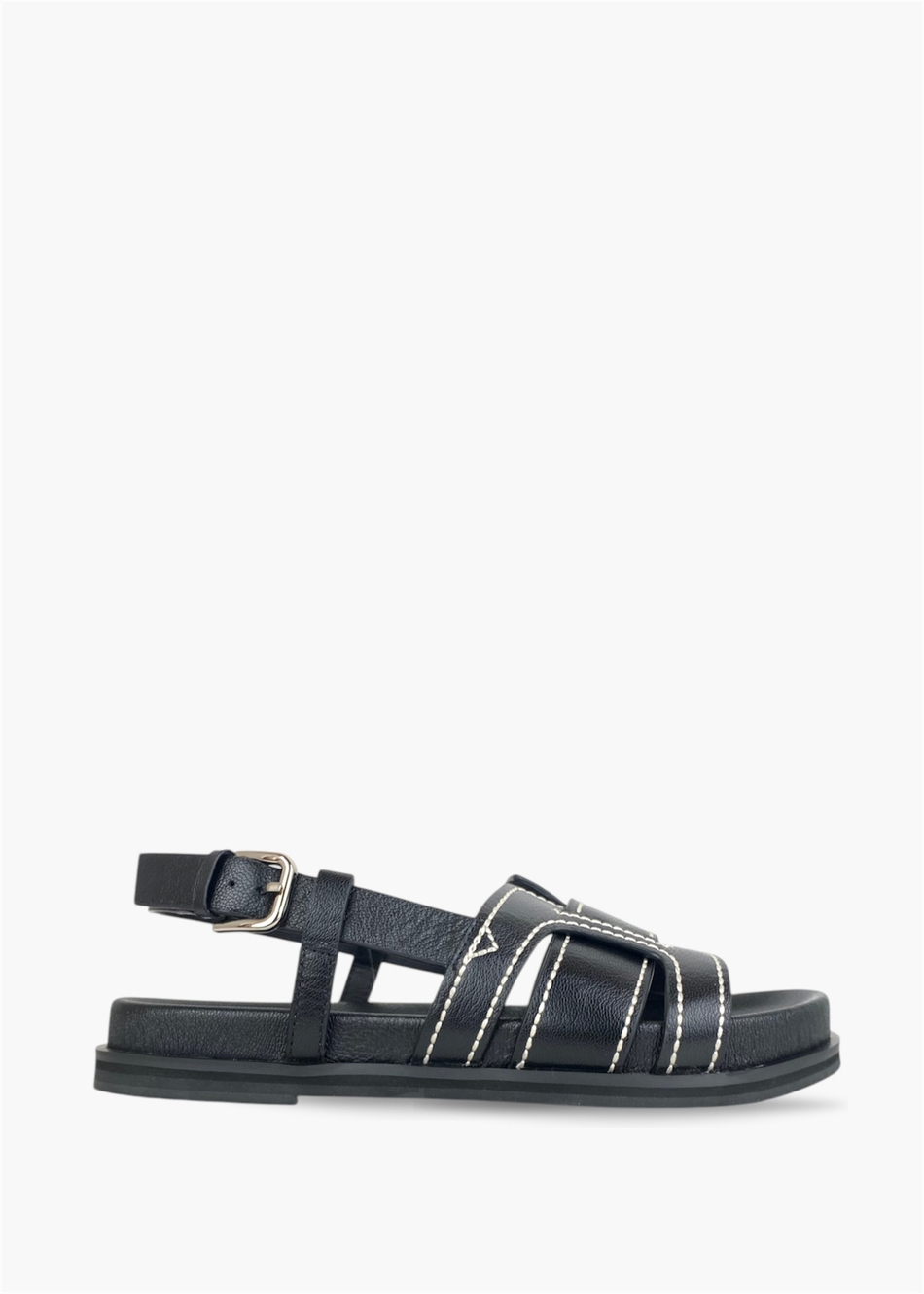 HOLLY FLAT 763Z40VK black-25L Женские сандалии