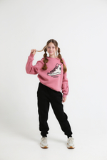 Брюки трикотаж. кэжл. с начесом д/д Beneti (T) 6300