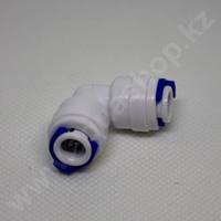 Фитинг QT-09A угловой 1/4"(f) x 1/4"(f)