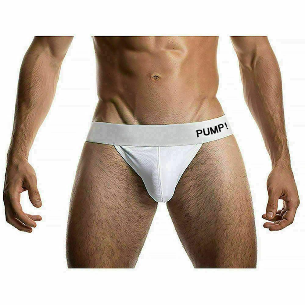 Мужские трусы джоки белые PUMP! PU001