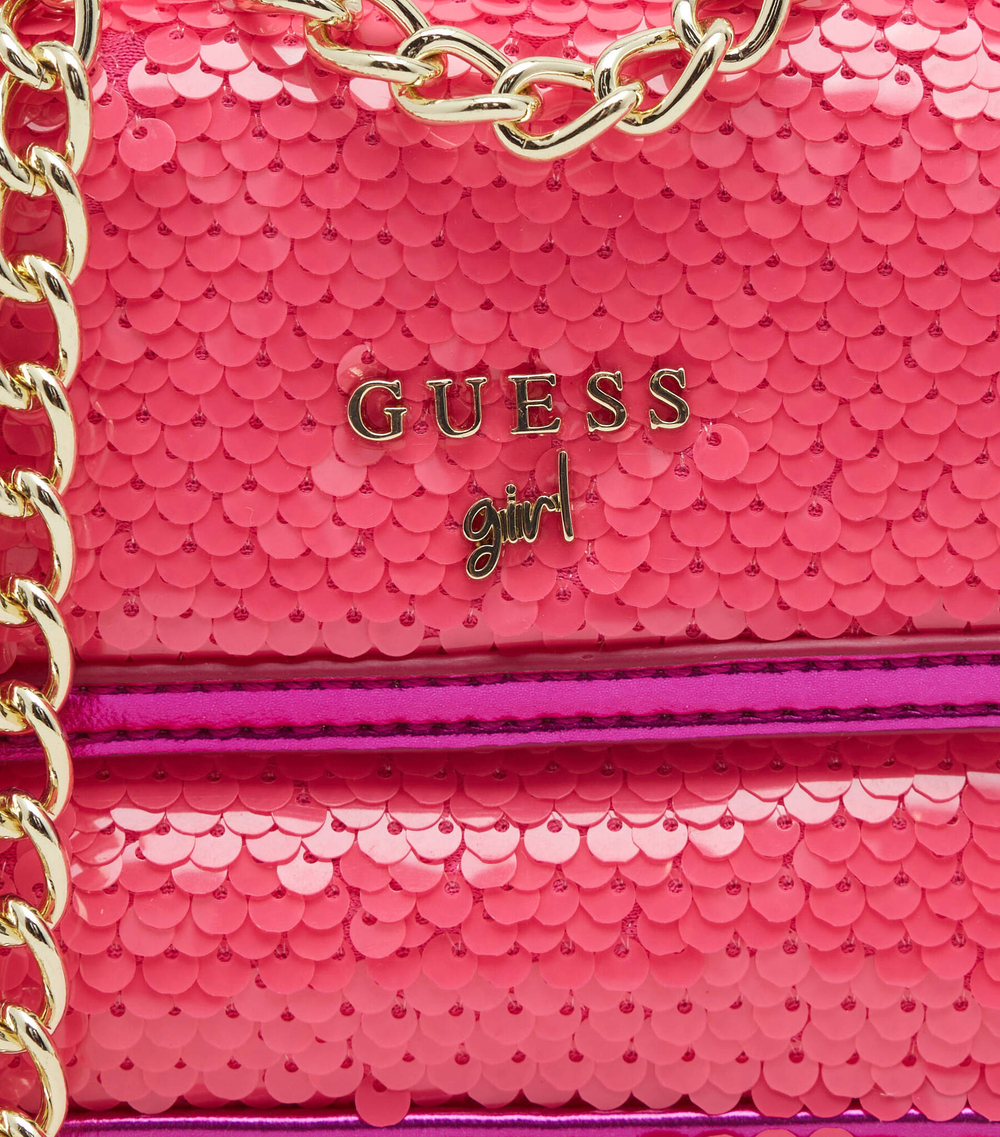 сумка через плечо Guess - розовый(J3GZ12 WFHI0)