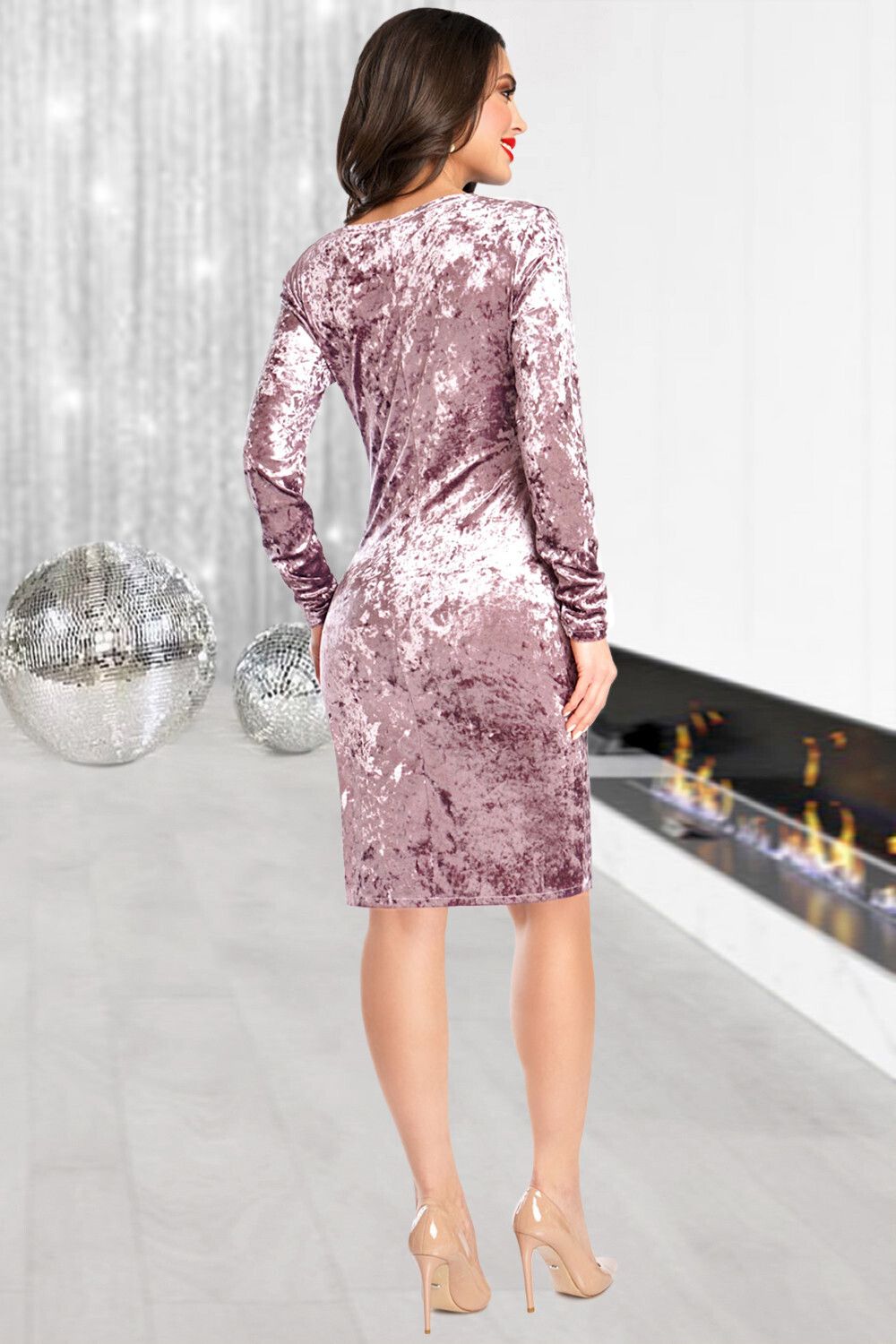 Платье Мирабэлла (сухая роза) Brividi (Акция)