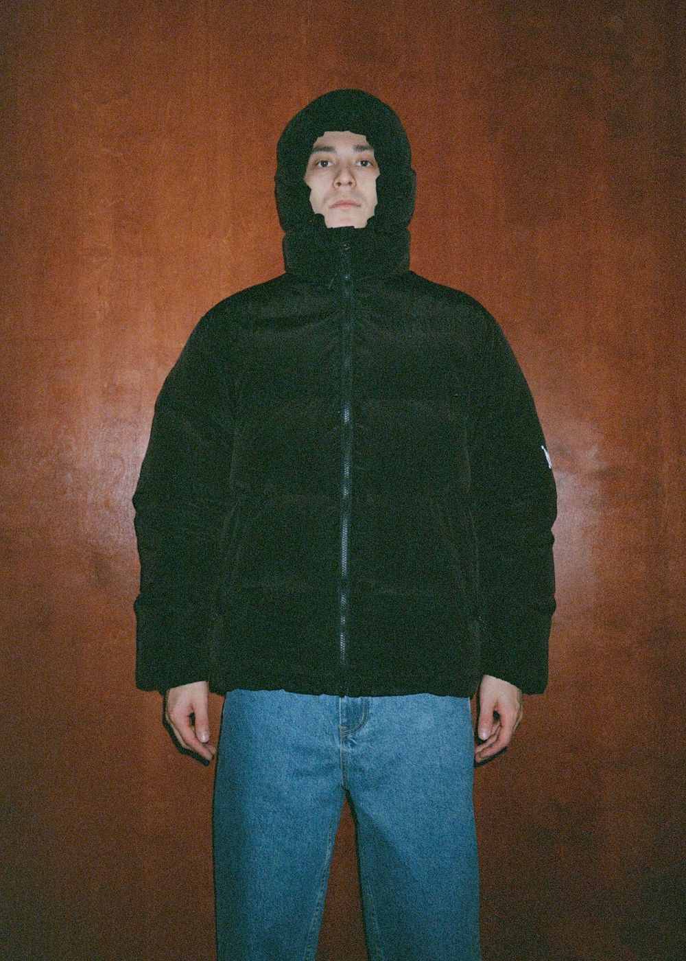 Пуховик Magamaev Macro Hooded Puffer черная