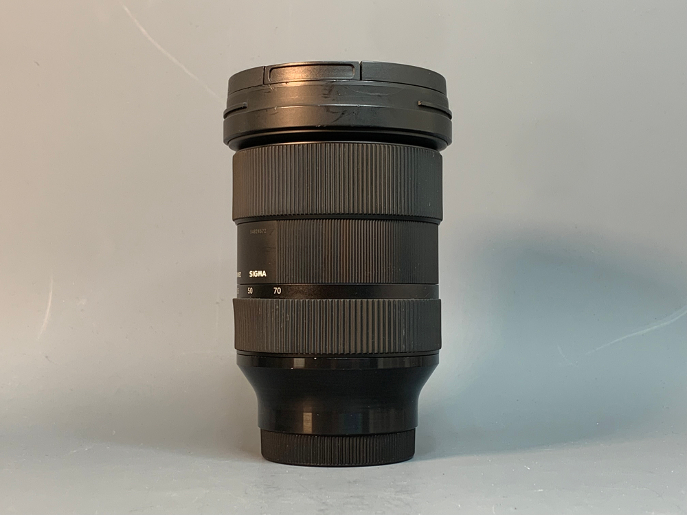 Sigma 24-70mm 2.8 DG DN Art Sony E внутри пыль