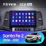 Teyes CC2 Plus 9" для Hyundai Santa Fe 2006-2012