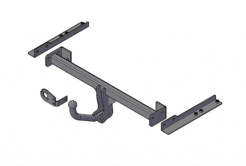 Фаркоп Chevrolet Cruze седан 2009-2016, Chevrolet Cruze хетчбек 2011-2016, условно-съемный,(без электрики) Трейлер.9450