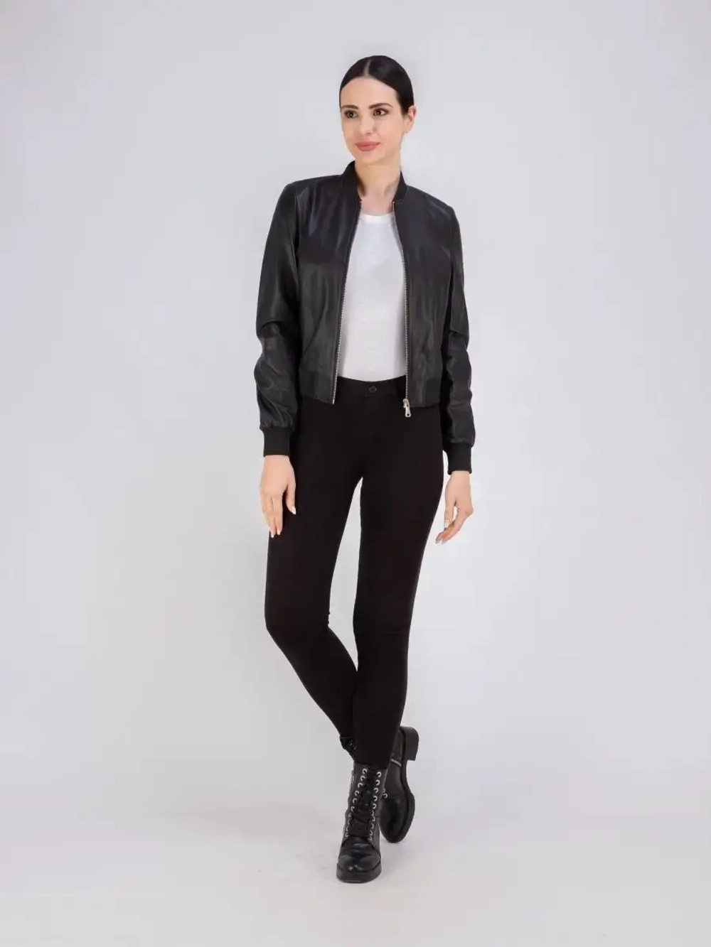 Куртка женская из натуральной кожи Турция