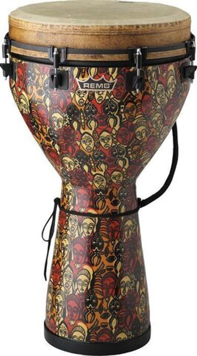 Джембе 18"Х28", Цвет Multi Mask Remo Dj-0018-Lm