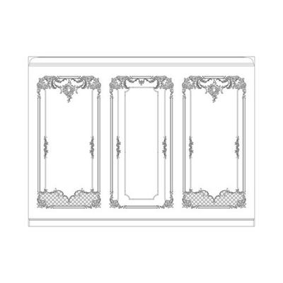 Стена RODECOR Вильчковский Ф3 77203RC**