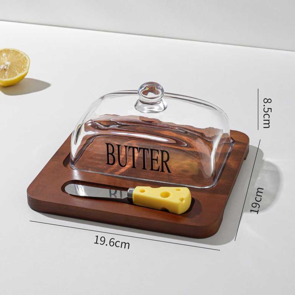 Маслёнка с крышкой