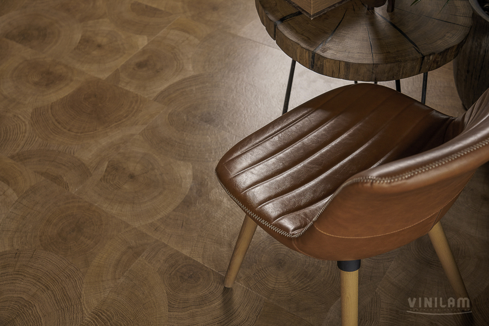 LVT-плитка VINILAM 61601 Дуб Натуральный (4,56) клеевой