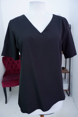 Футболка с ассиметричным низом, удобная 50 размер