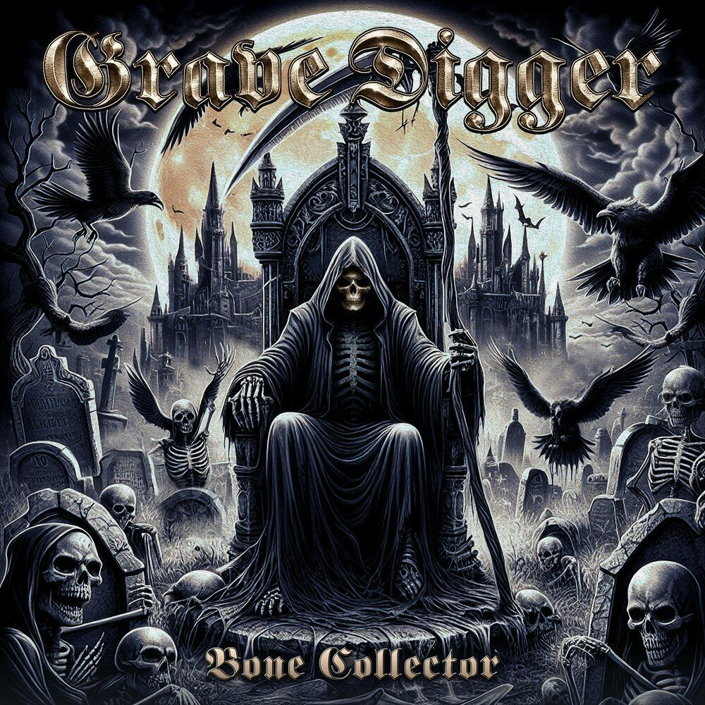 GRAVE DIGGER - Bone Collector DIGIPAK, музыкальный компакт диск, 2025, power metal