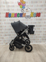 Коляска модульная 3в1 Sola Trio Comfort графитовый серый