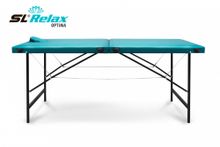 Массажный стол Relax optima бирюзовая кожа