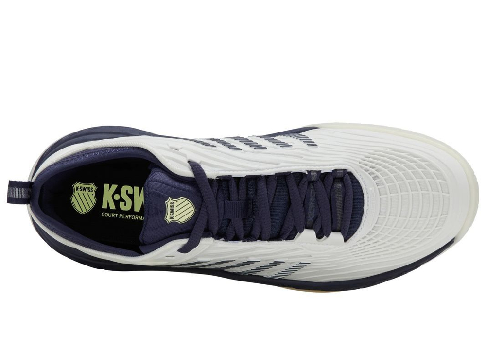 Теннисные кроссовки K-Swiss Hypercourt Supreme 2 - banc de blanc/naval academy/luminary green