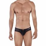 Мужские трусы слипы черные полупрозрачные Pikante FRANCIS BRIEF 033911