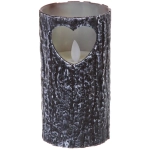 Сувенир с подсветкой «Свеча - LOVE» 7,5*15 см (работает от батареек 3 ААА)