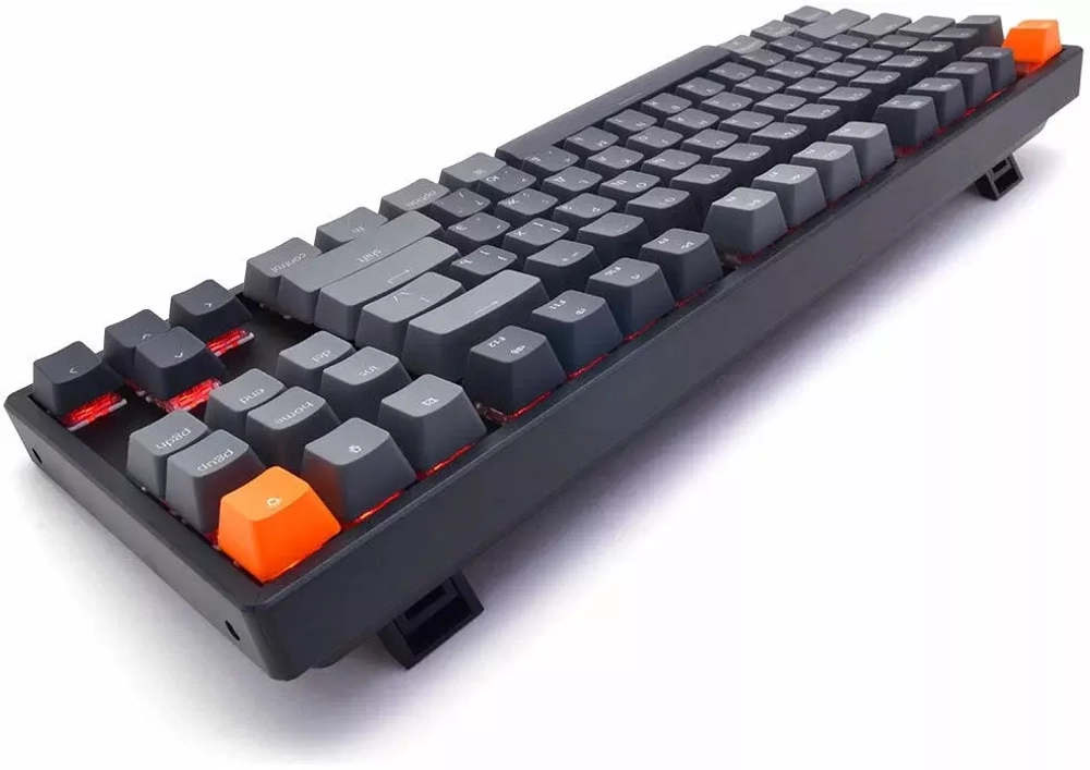 Клавиатура Keychron K8 (Blue Switch) Wireless White LED Black (K8-G2)