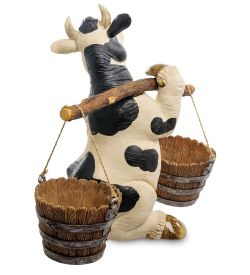 Sealmark GG-4709-LD Фигура-кашпо «Бурёна с коромыслом»