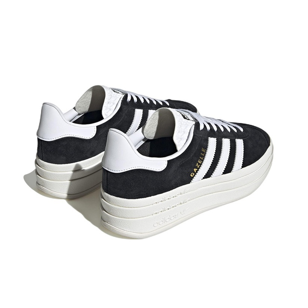Adidas Originals Gazelle Bold Core Black White Women's