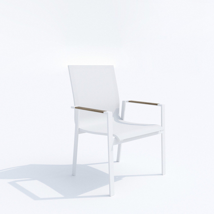 Стул Ideal Patio СОЛА белый - белый каркас