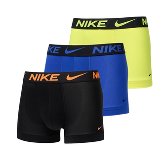 Мужские спортивные боксеры Nike Dri-Fit Advantage Micro Trunk 3P - Hyper Royal/Volt/Black/Orange