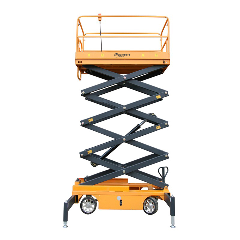 Подъемник ножничный несамоходный SJY-0.5-9 (AC&DC, 500 кг, 9 м) SMARTLIFT (SMART)