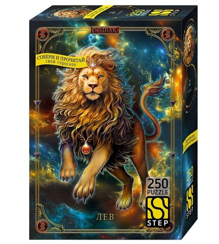 Пазлы 250 элементов 345*240мм. "Лев"