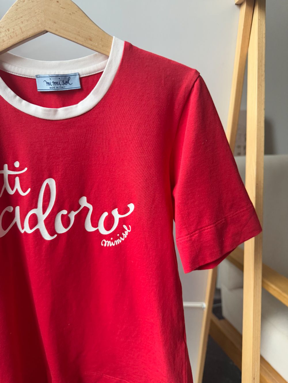 Хлопковая футболка Mimisol, 128
