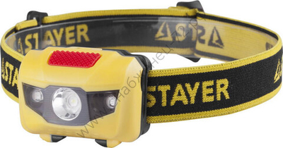 STAYER 1Вт, 3хAAA Налобный фонарьMAXLight (56568)
