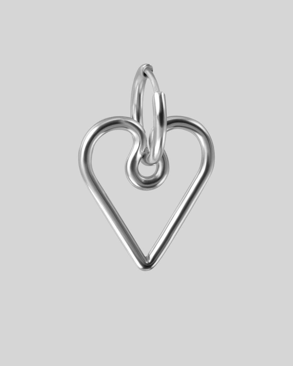 Моносерьга Open Heart