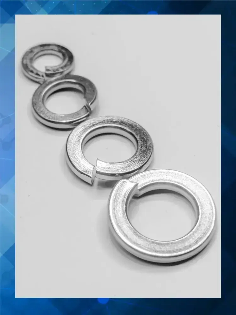 Шайба Гровер М12 DIN 127, 20 шт пружинная оцинкованная шайба для крепежа