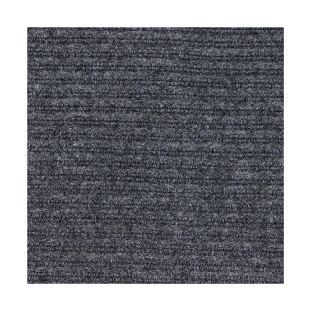 Коврик входной ворсовый влаго-грязезащитный, 90х120 см, толщина 7 мм, серый, VORTEX